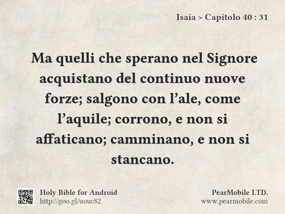 Isaia, Capitolo 40:31